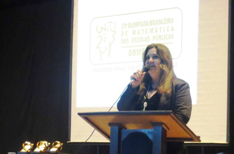 Professora Carla Bertânia de Souza, Superintendente Pedagógica da Secretaria Estado de Educação do Rio de Janeiro