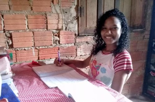 Estudante do Amapá, Thalita Pinheiro foi medalhista de bronze da Obmep de 2018 — Foto: Laís Mendes/Arquivo Pessoal