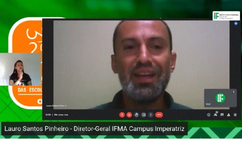  Fala do Diretor Geral do IFMA - Campus Imperatriz_Lauro Santos Pinheiro.