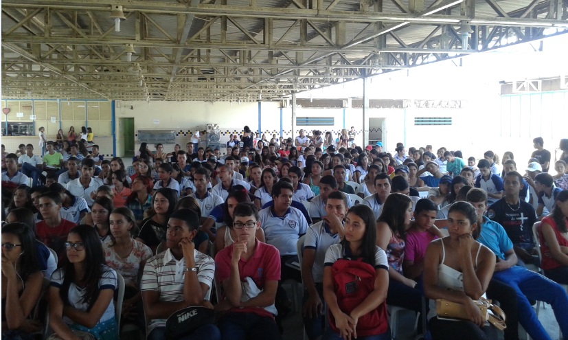 16/05: Caravana na Escola Estadual Senador Rui Palmeira