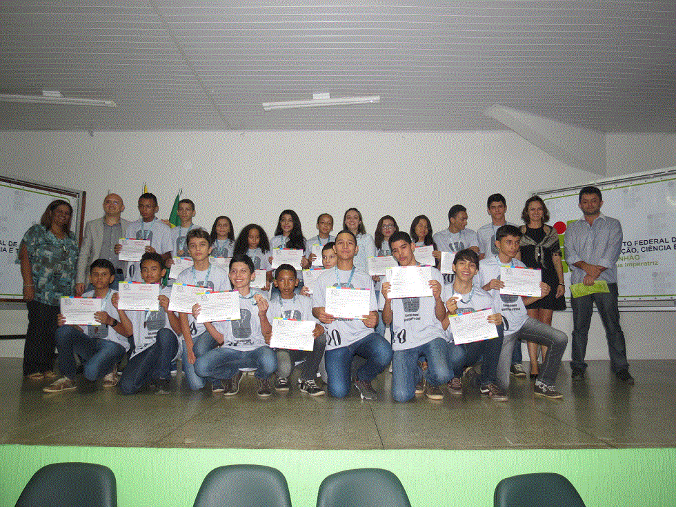 Alunos premiados na 10ª OBMEP - REGIÃO_MA02.